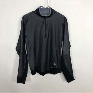Mountain Hardwear windstopper half zip shirt